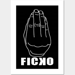 Italian Pinched Fingers Hand Gesture Italia Italy Italiano Posters and Art